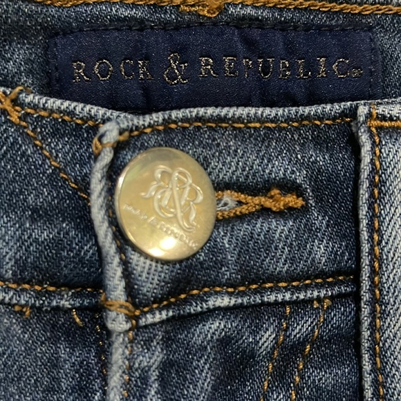 Rock & Republic EUC size 6 skinny jeans - Picture 2 of 9